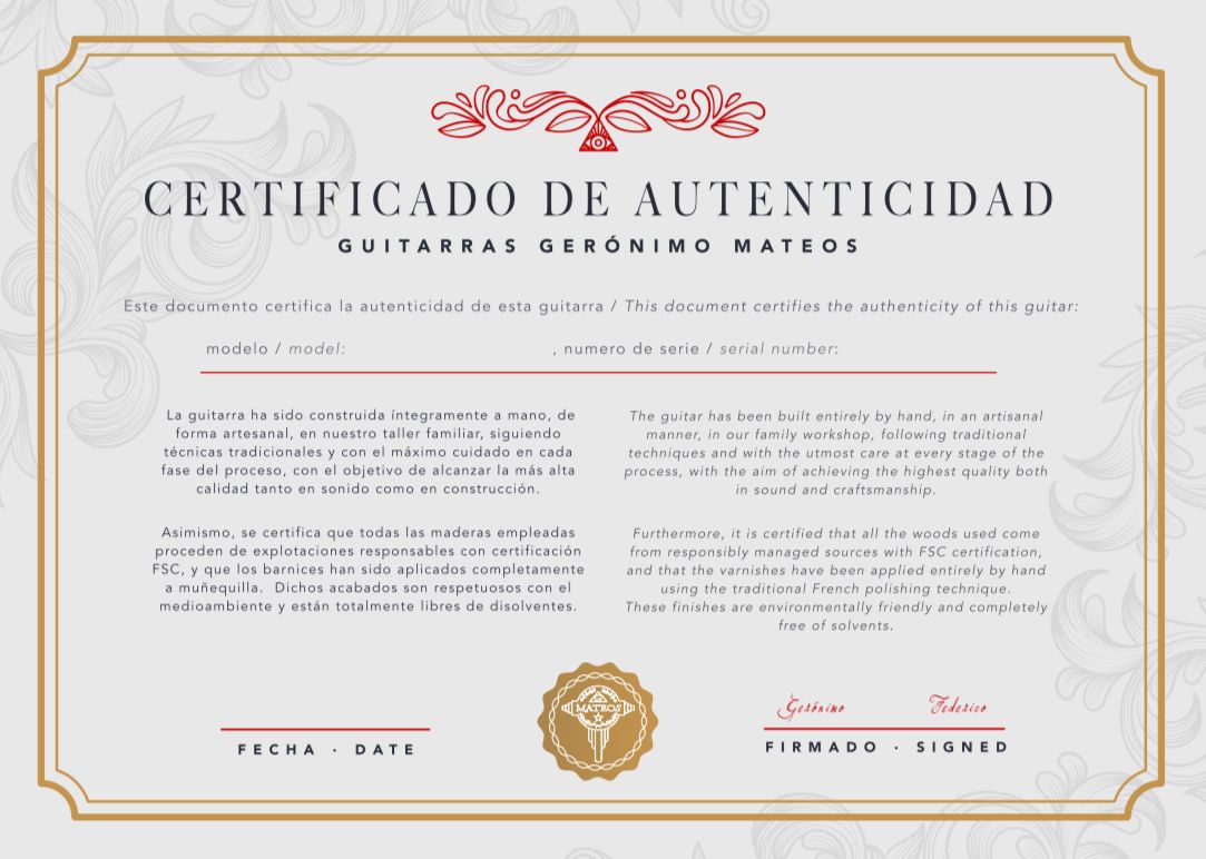 Certificate of Authenticity